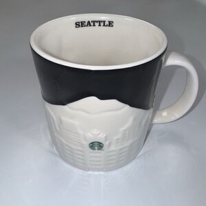 2012 Starbucks Seattle City 3D Relief Collector Series Coffee Cup Mug 16oz